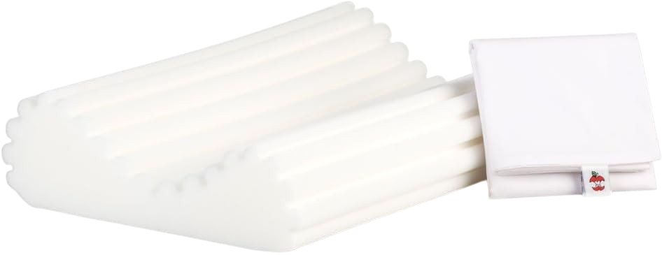 Core Products Econo Wave medium firm cervical pillow 22x15 with pillowcase