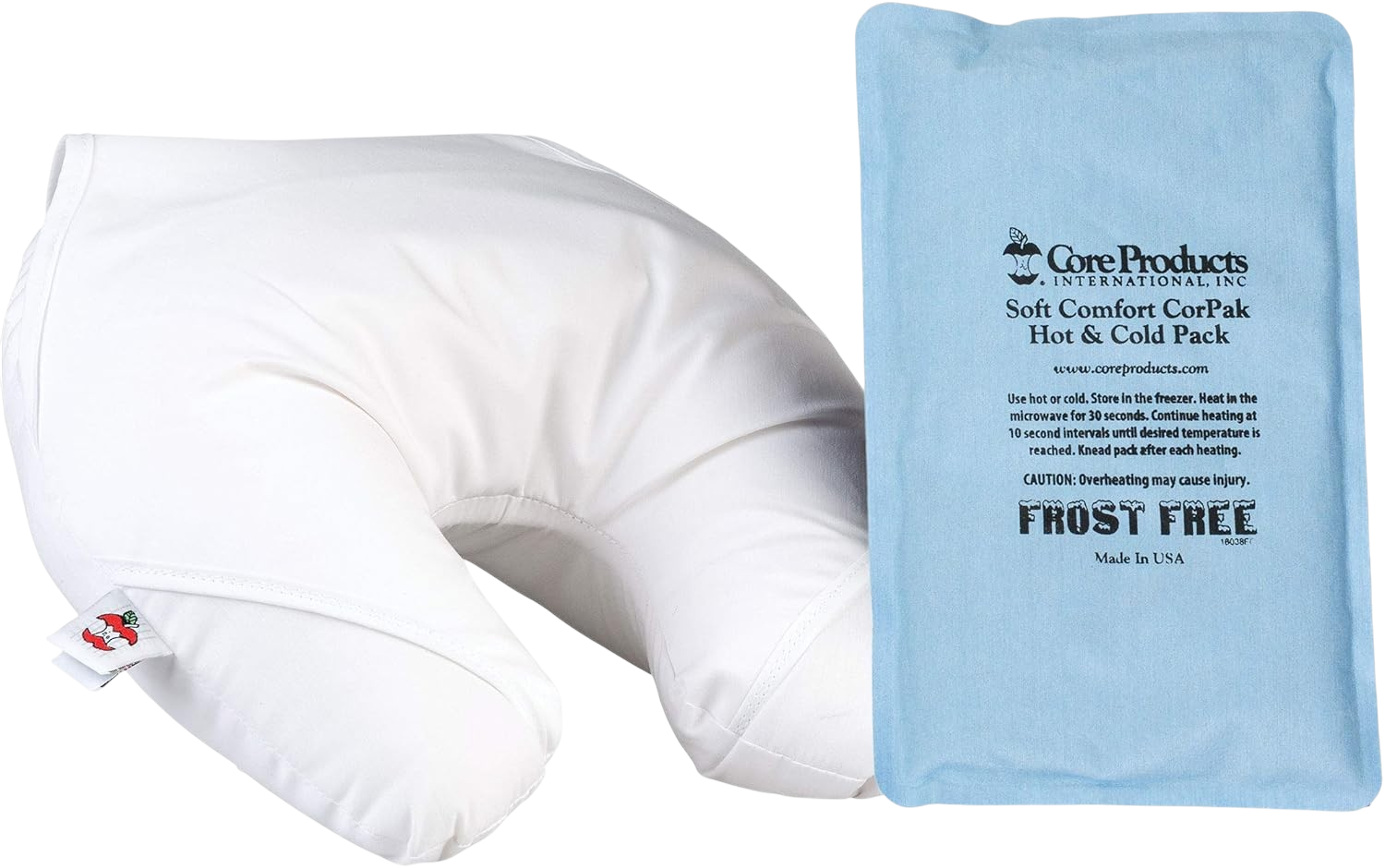 Core Products headache ice pillow flexible cold pack frost-free migraine relief